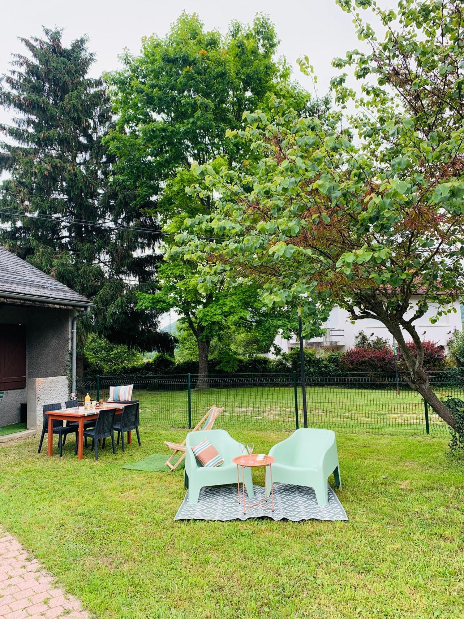 La Suite Unique - Le Jardin Sur Les Pyrenees- Vue Panoramique Montagne -Jardin Cloture Prive De 100M2-Parking-Linge De Lit Et Serviettes Compris- Bielle Zewnętrze zdjęcie