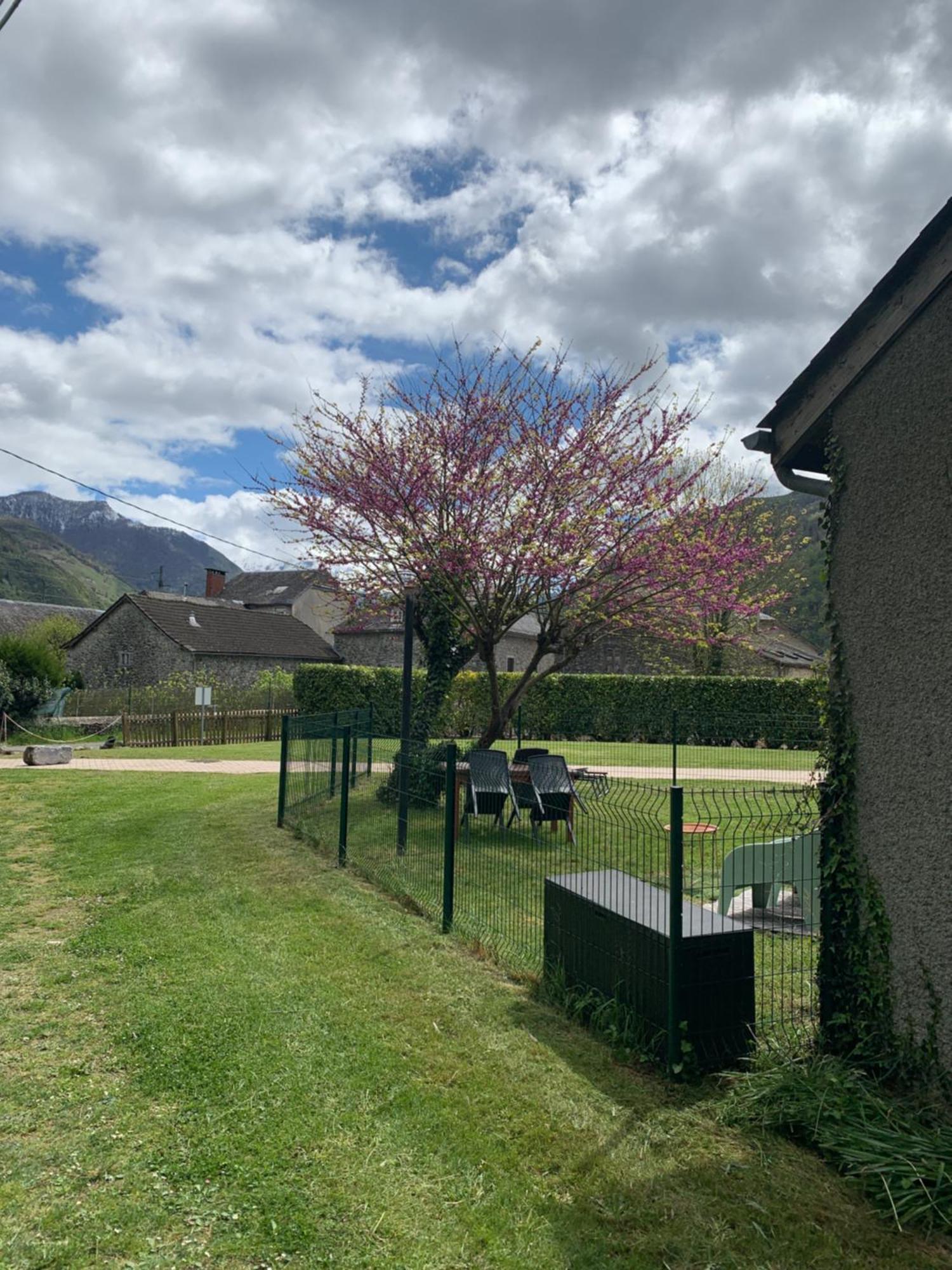 La Suite Unique - Le Jardin Sur Les Pyrenees- Vue Panoramique Montagne -Jardin Cloture Prive De 100M2-Parking-Linge De Lit Et Serviettes Compris- Bielle Zewnętrze zdjęcie